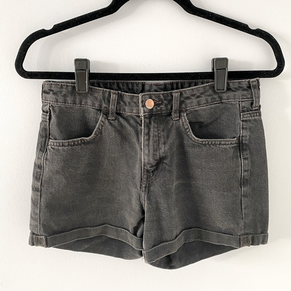 H&M Women’s Black Denim Shorts